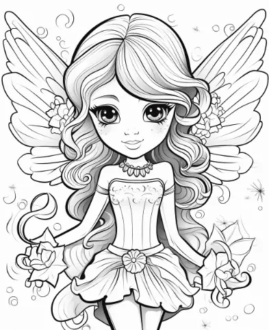 Fairy Coloring Pack 2