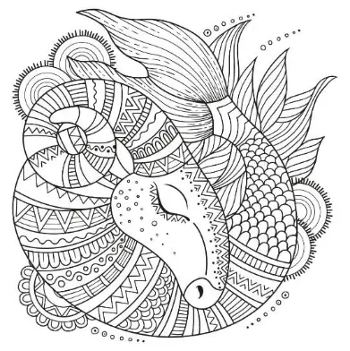 Free Adult Coloring Picture To Color In