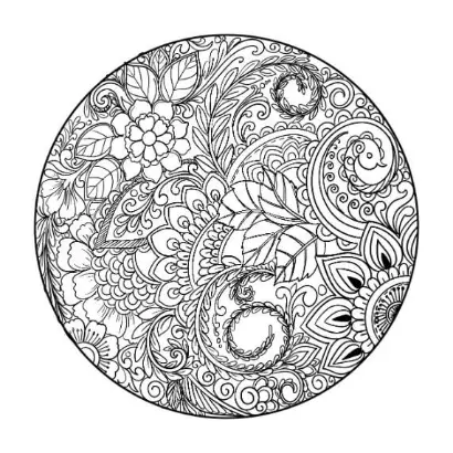 Free Adult Coloring Picture To Color In