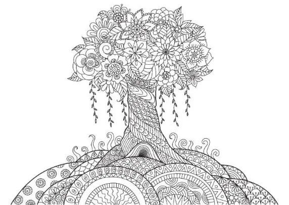 Free Adult Coloring Picture To Color In