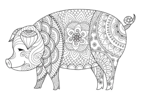 Free Adult Coloring Picture To Color In