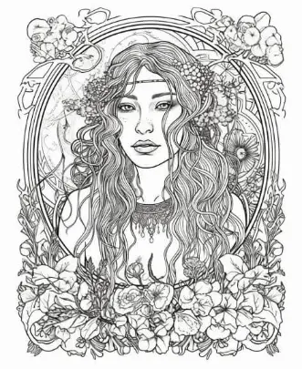 Free Adult Coloring Picture To Color In