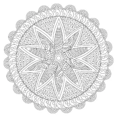 Free Adult Coloring Picture To Color In 6