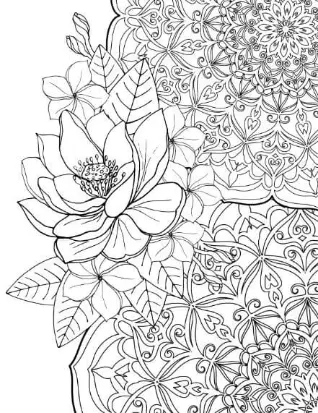 Free Adult Coloring Picture To Color In