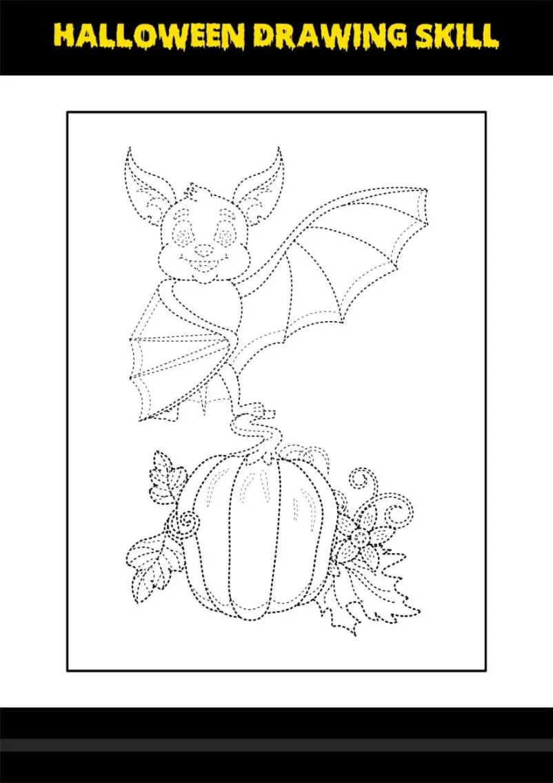 Free Bat Picture To Color In