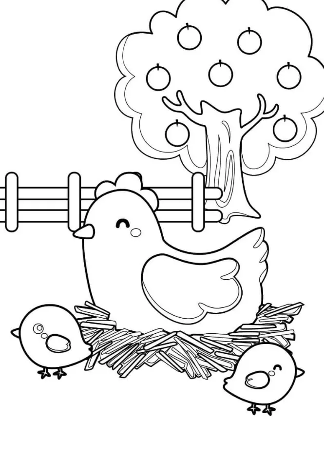 Free Bird Picture To Color In