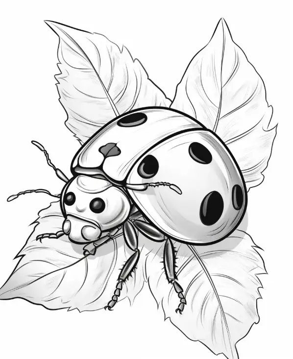 Free Bug Picture To Color In