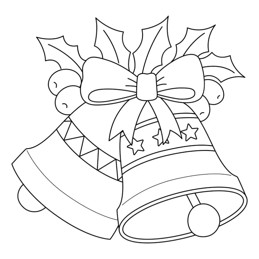 Free Christmas Picture To Color In