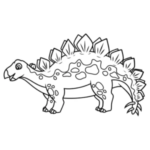 Free Dinosaur Picture To Color In