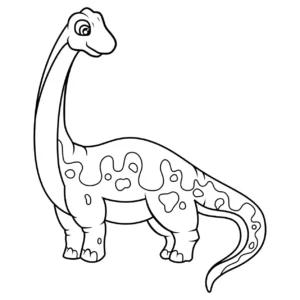 Free Dinosaur Picture To Color In