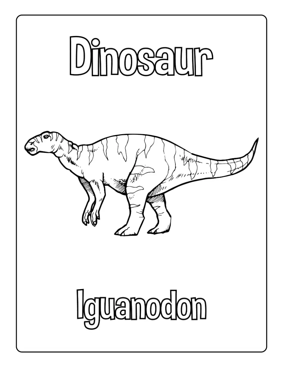 Free Dinosaur Picture To Color In