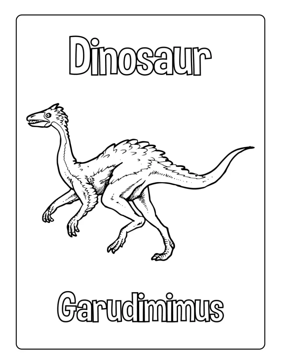 Free Dinosaur Picture To Color In