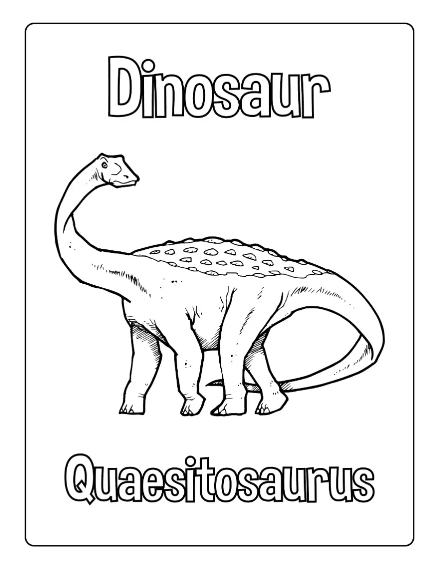 Free Dinosaur Picture To Color In