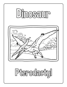 Free Dinosaur Picture To Color In