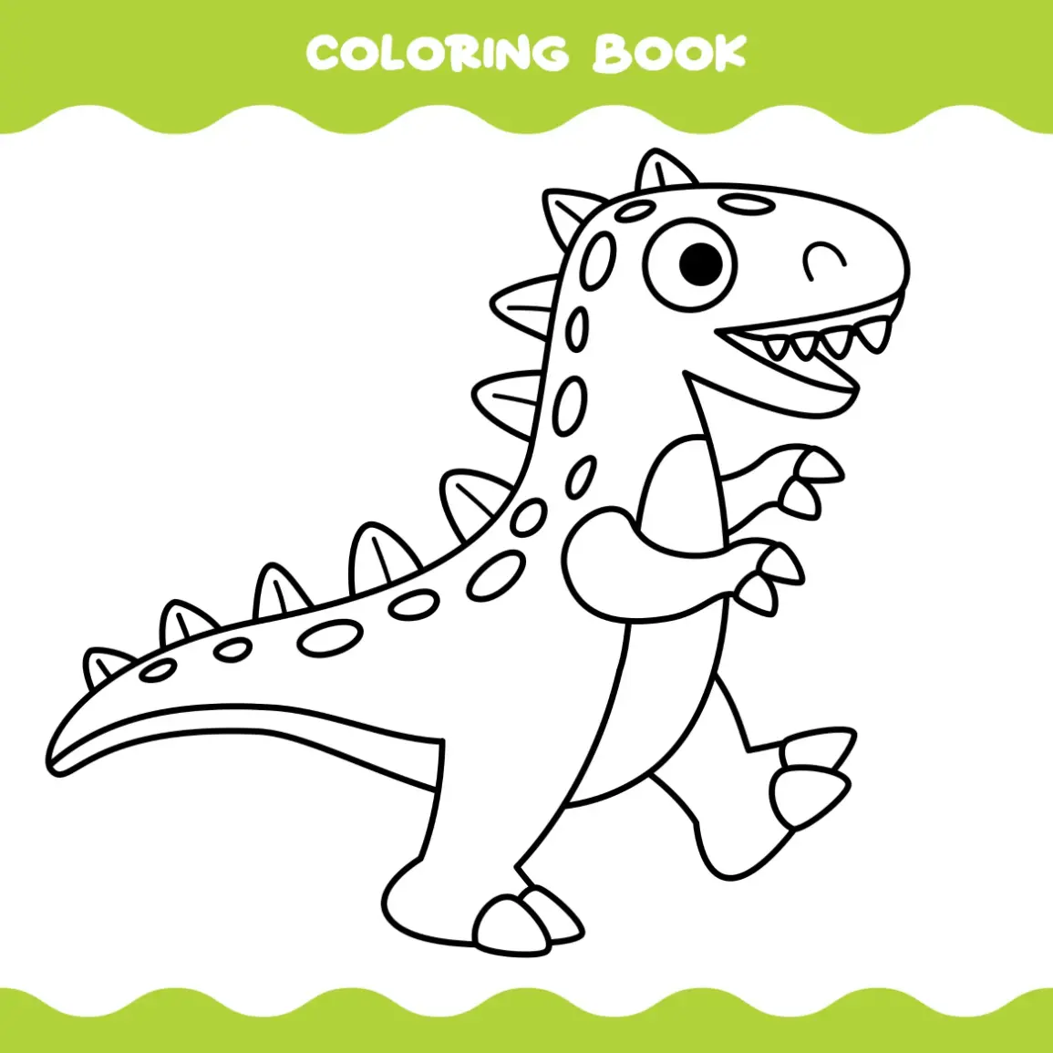 Free Dinosaur Picture To Color In