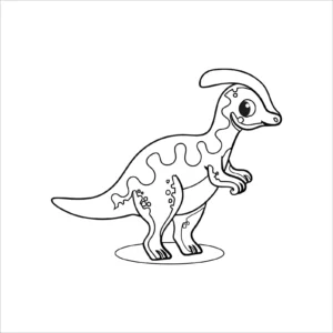 Free Dinosaur Picture To Color In