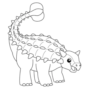 Free Dinosaur Picture To Color In