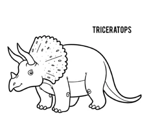 Free Dinosaur Picture To Color In