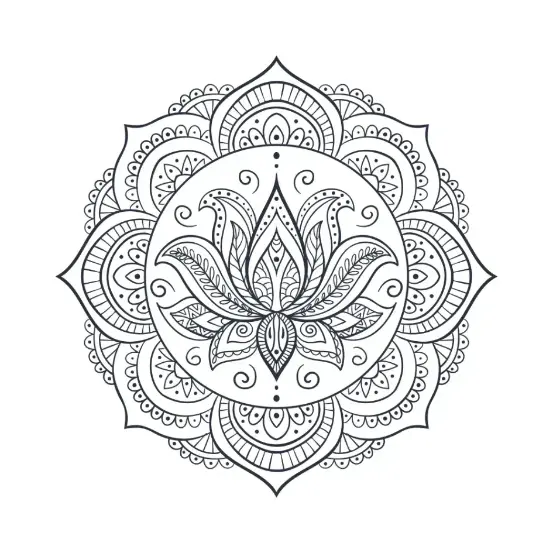 Free Diwali Picture To Color In