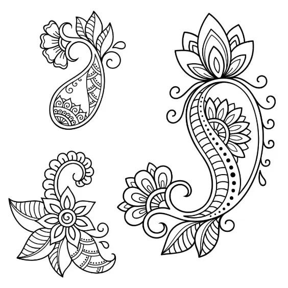 Free Diwali Picture To Color In