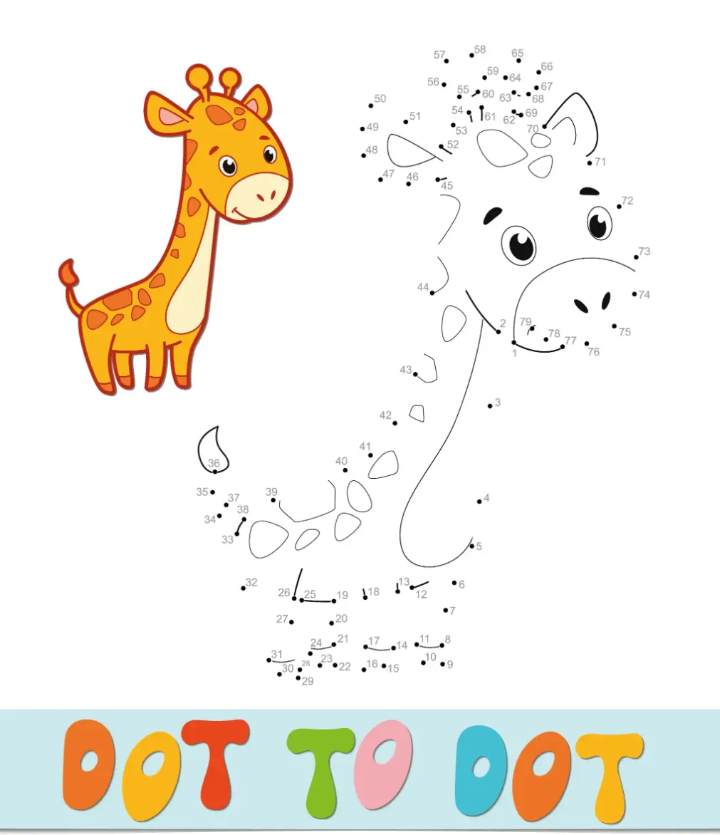 Free Dot To Dot Coloring Picture