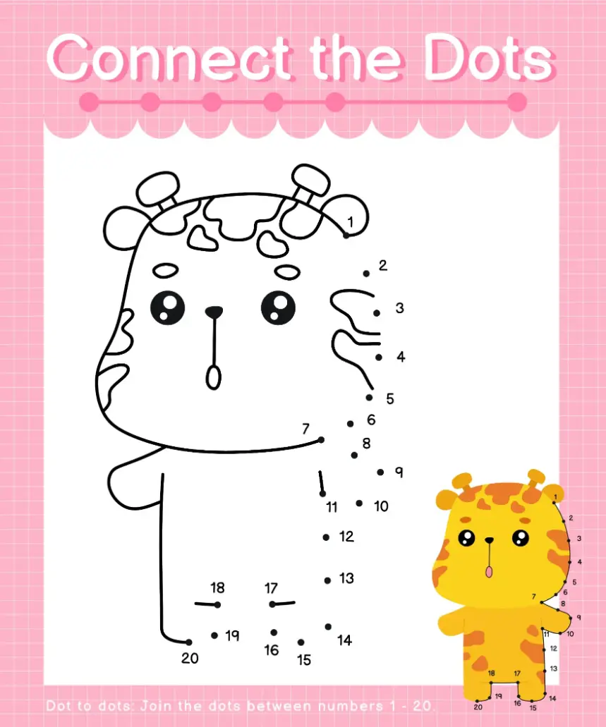 Free Dot To Dot Coloring Picture