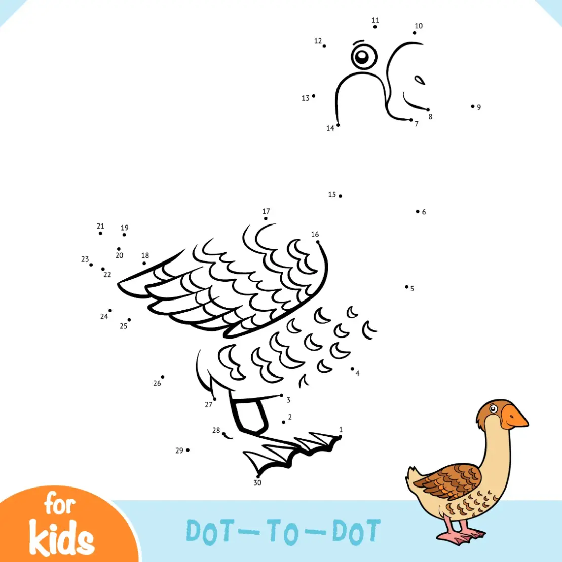 Free Dot To Dot Coloring Picture