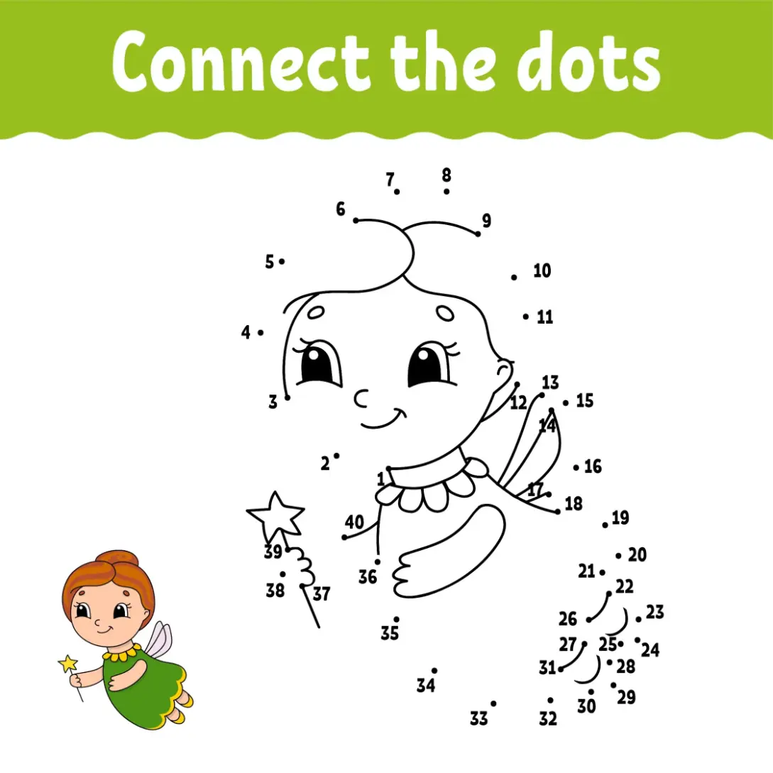 Free Dot To Dot Coloring Picture