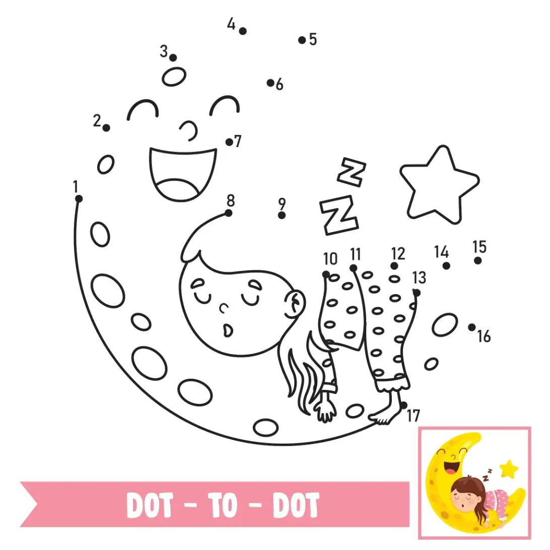 Free Dot To Dot Coloring Picture