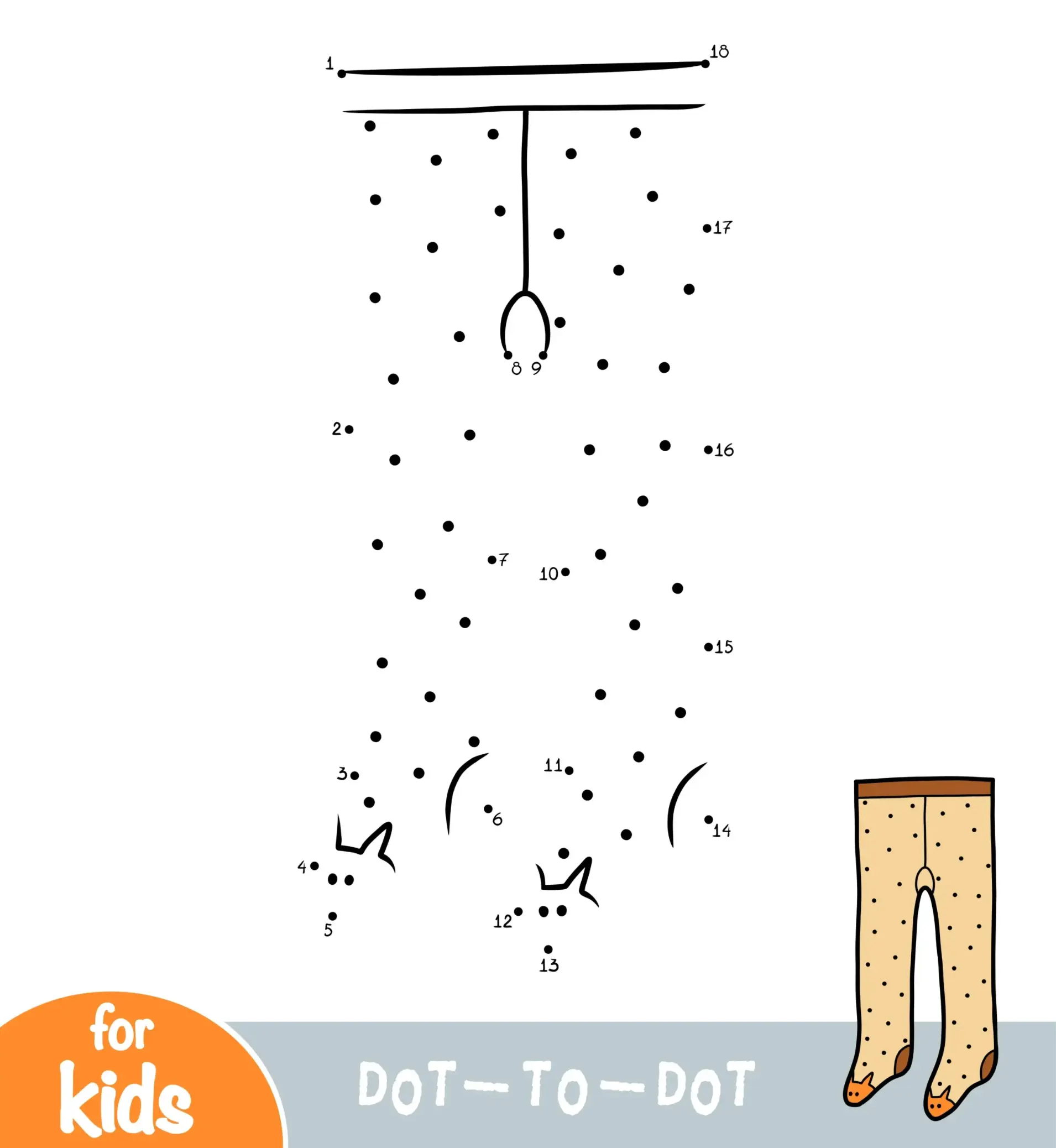 Free Dot To Dot Coloring Picture