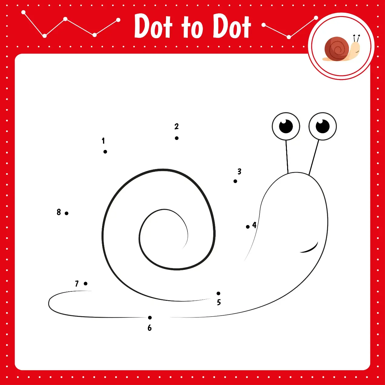 Free Dot To Dot Coloring Picture