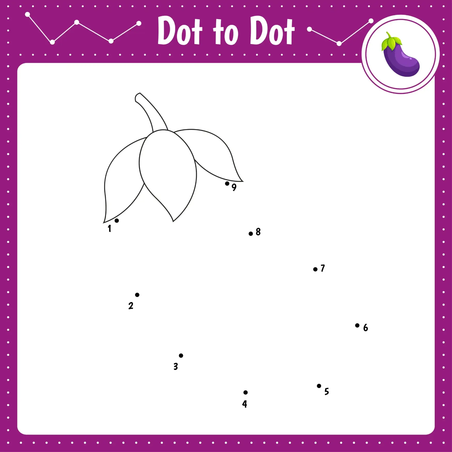 Free Dot To Dot Coloring Picture