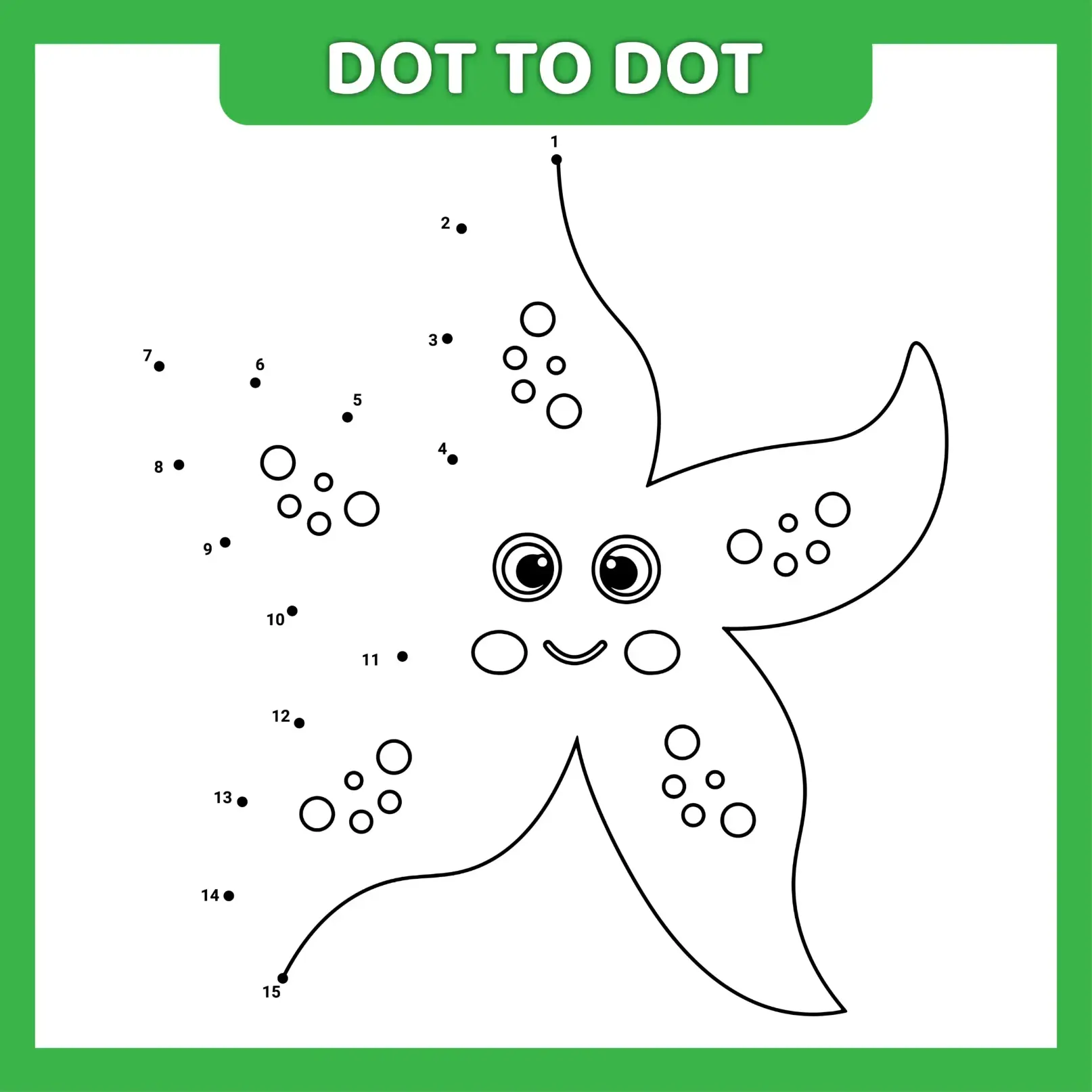 Free Dot To Dot Coloring Picture