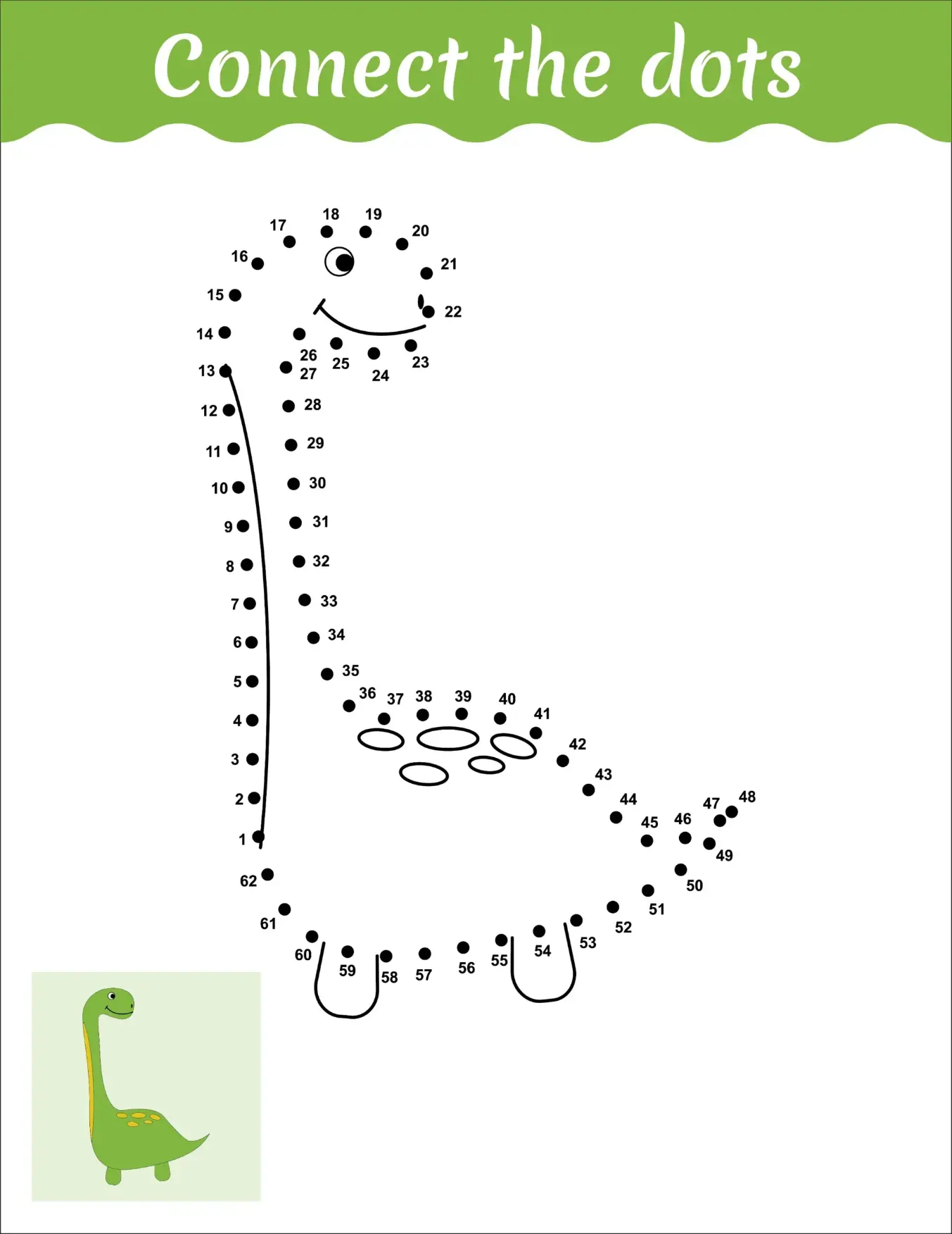 Free Dot To Dot Coloring Picture