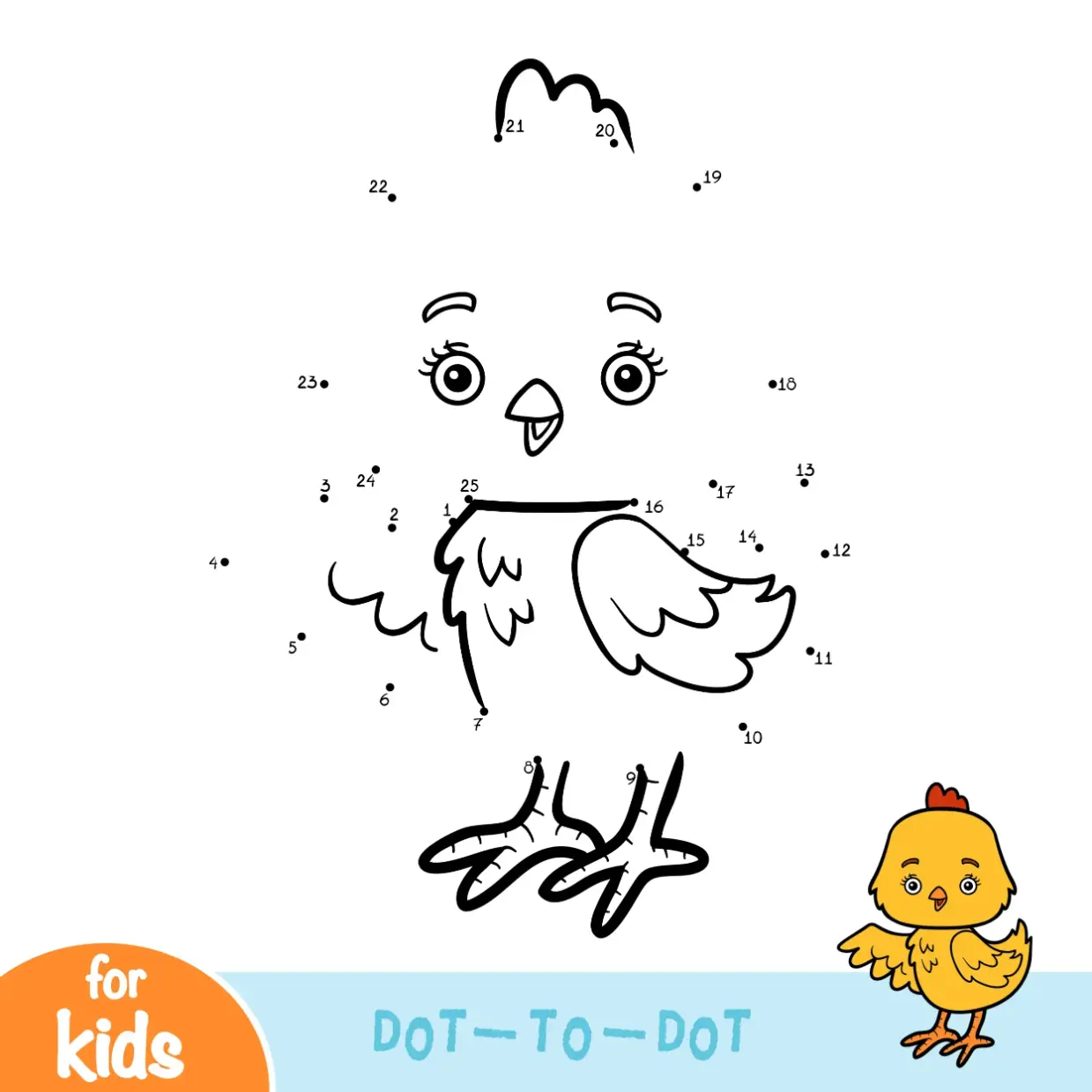 Free Dot To Dot Coloring Picture