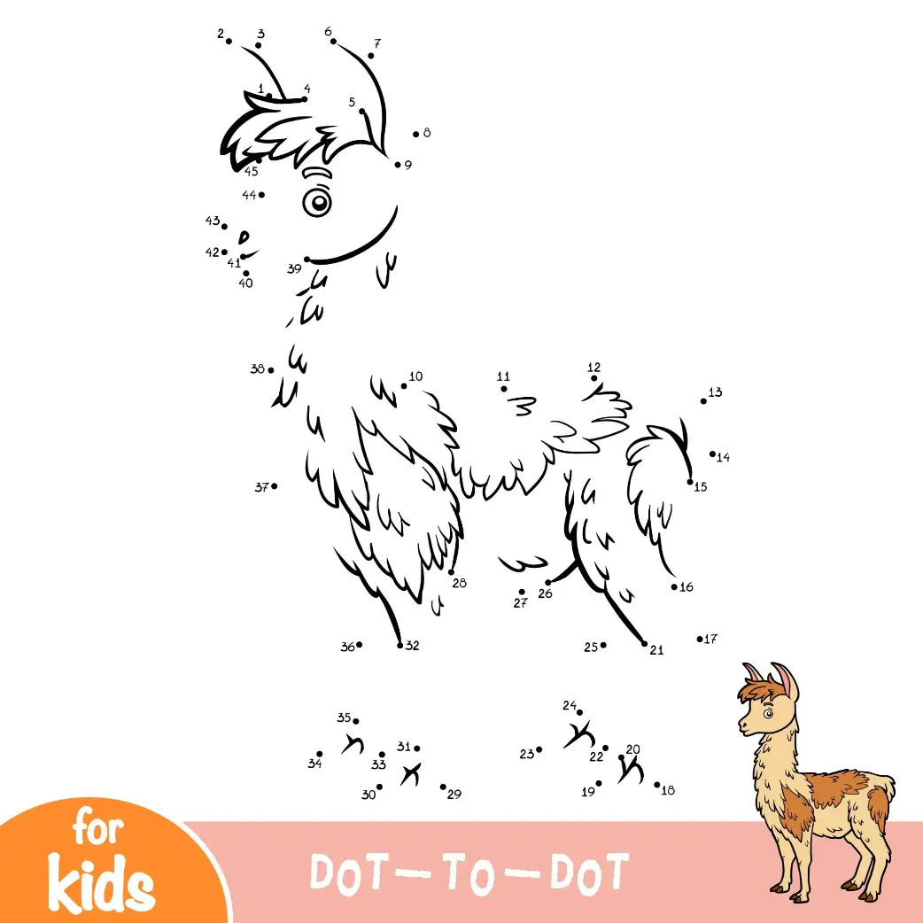 Free Dot To Dot Coloring Picture