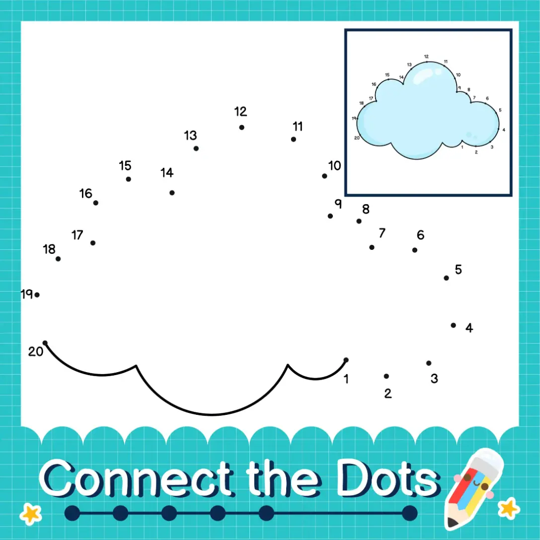 Free Dot To Dot Coloring Picture