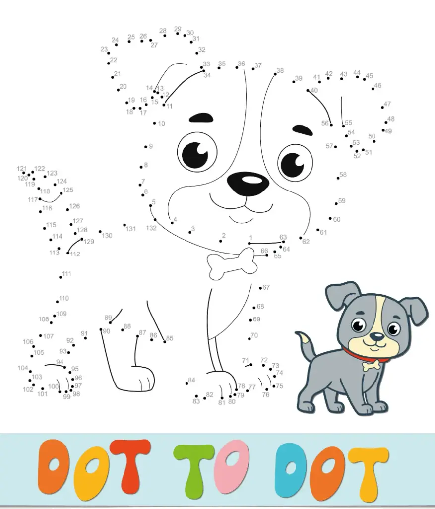 Free Dot To Dot Coloring Picture