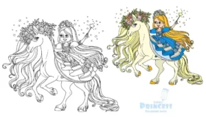 Free Fairy Picture To Color In