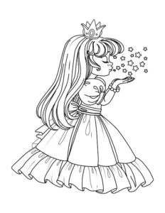 Free Fairy Picture To Color In