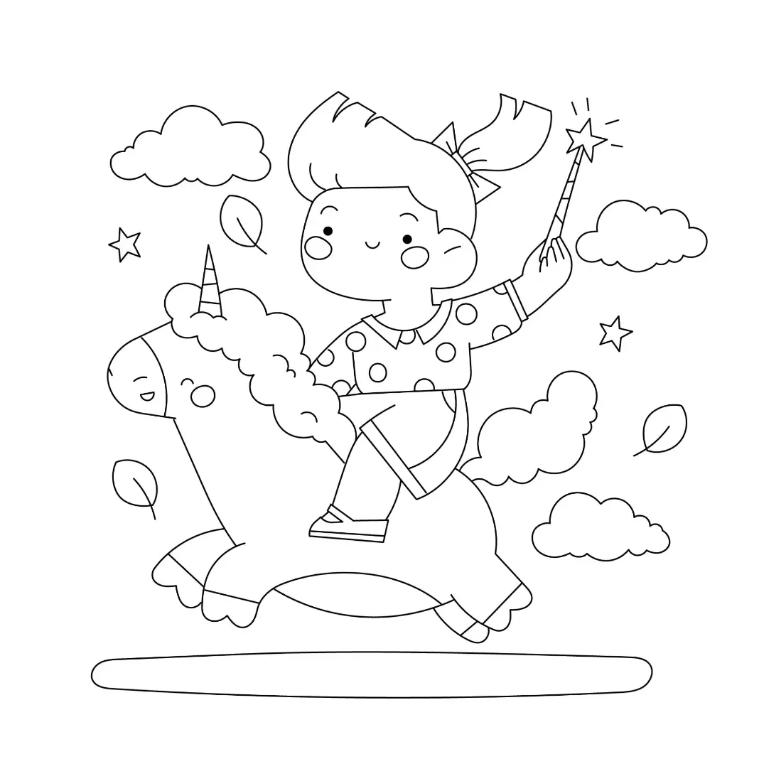 Free Fairy Picture To Color In