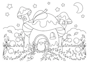 Free Fairy Picture To Color In