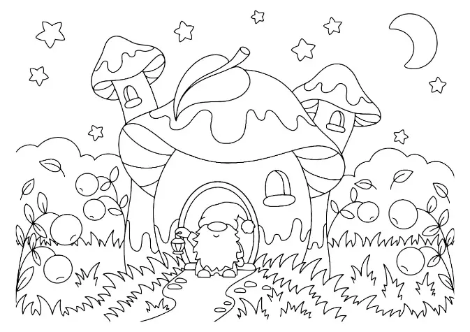 Free Fairy Picture To Color In