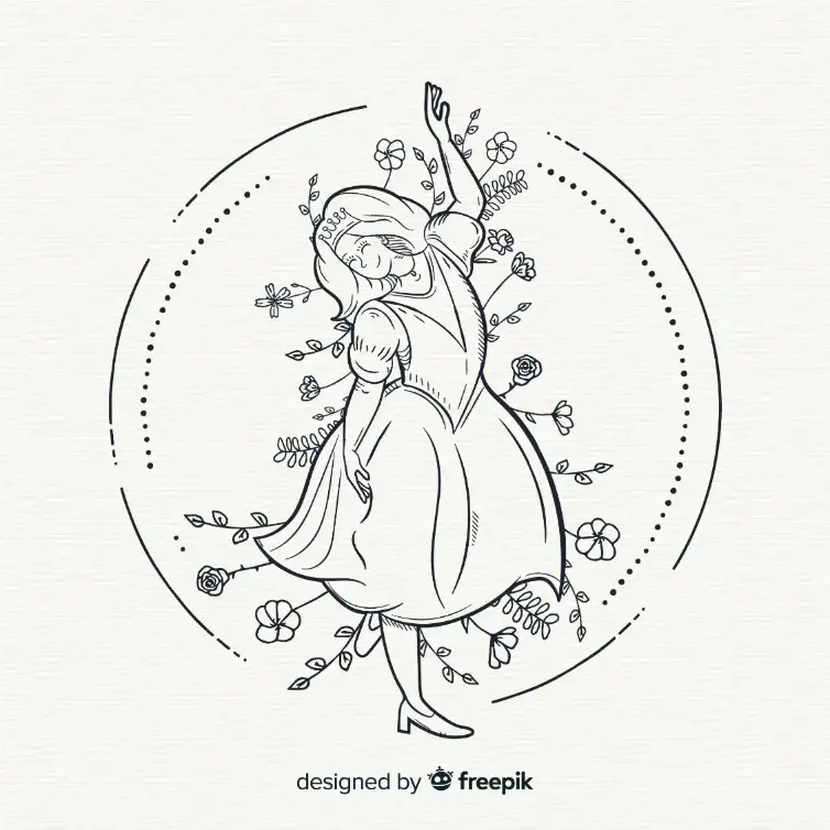 Free Fairy Picture To Color In