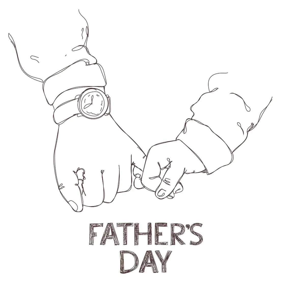 Free Fathers Day Picture To Color In