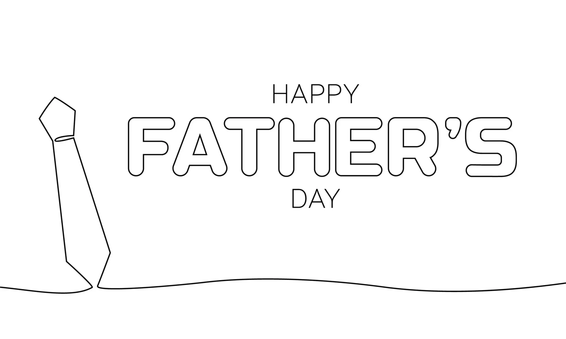 Free Fathers Day Picture To Color In