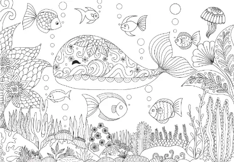 Free Fish Picture To Color In