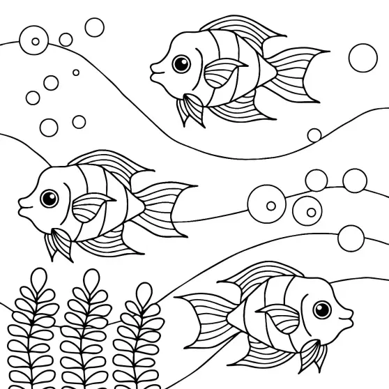 Free Fish Picture To Color In 35