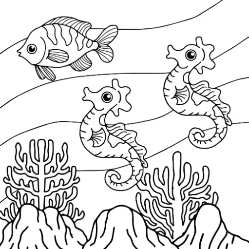 Free Fish Picture To Color In