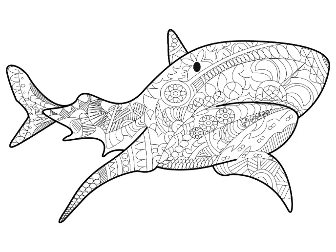 Free Fish Picture To Color In